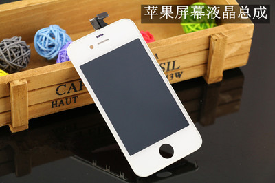 手機(jī)顯示屏-廠家直銷蘋果觸摸屏iPhone4/4液晶總成lcd顯示屏批發(fā)低價(jià)包郵.